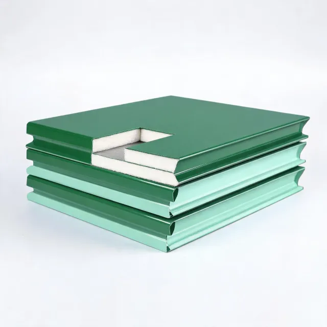 Featured Kingspan insulated wall panel stack
